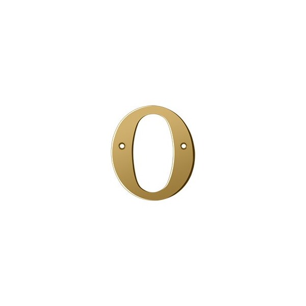 Deltana 4 Residential Letter Q, 10PK - RL4Q-CR003-XCP10