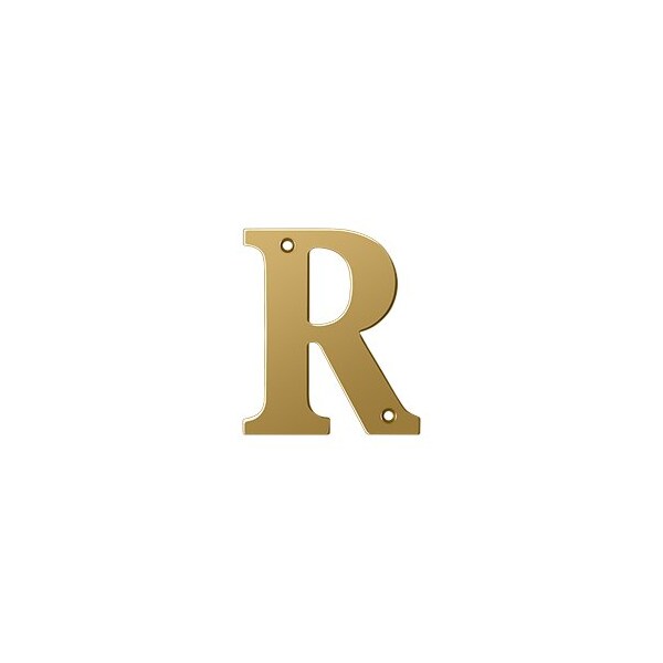 Deltana 4 Residential Letter R, 10PK - RL4R-CR003-XCP10