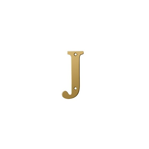 Deltana 4 Residential Letter J, 10PK - RL4J-CR003-XCP10