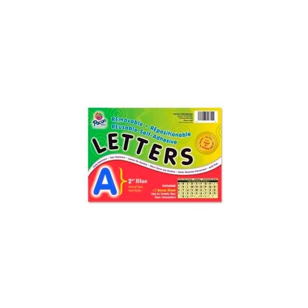 Pacon Corporation Pacon 2" Self-Adhesive Letters, Blue, 159 Characters/Set - 51653