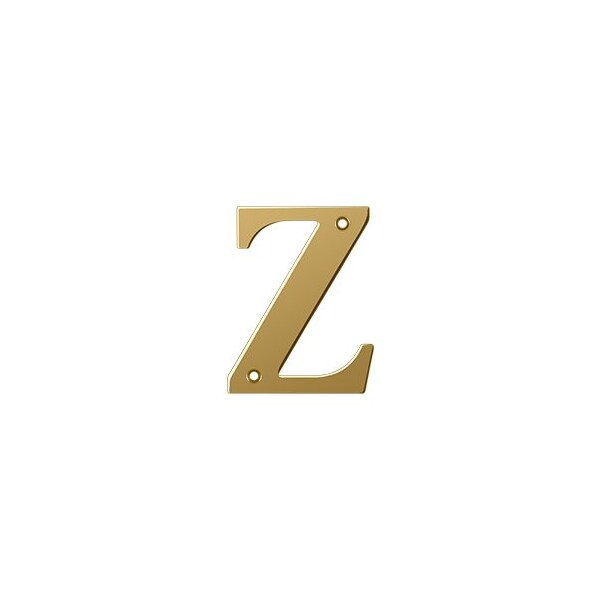 Deltana 4 Residential Letter Z, 10PK - RL4Z-CR003-XCP10