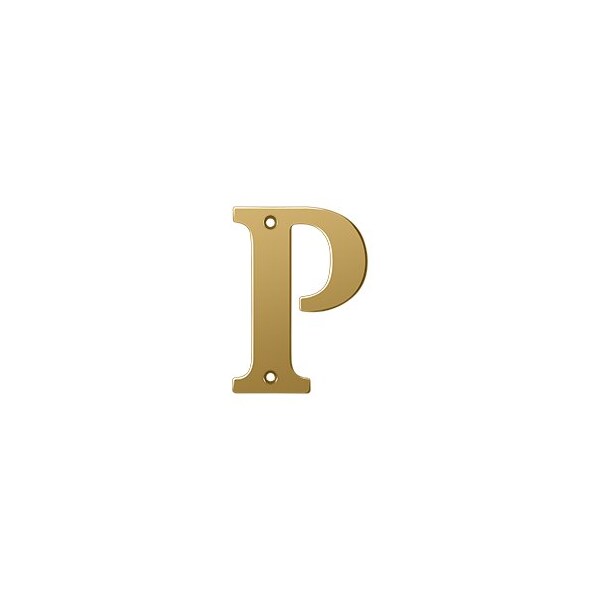 Deltana 4 Residential Letter P, 10PK - RL4P-CR003-XCP10