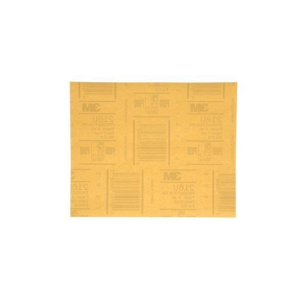 3M 3M Production Resinite Gold Sheet, 02536, 9 in x 11 in, P800A, 50PK - 7000118275