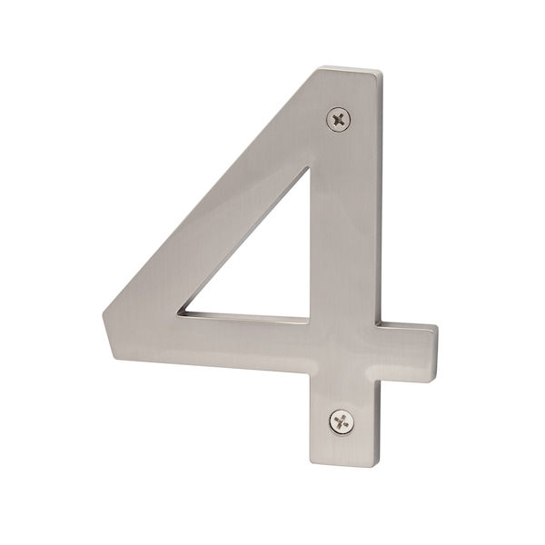 Sure-Loc Hardware Sure-Loc Hardware Zinc House Number 5, No. 4, Satin Nickel - HN5-4 15