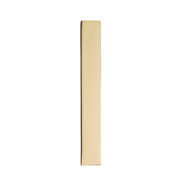 Architectural Mailboxes Brass 4 inch Floating House Number Polished Brass 1 - 3582PB-1