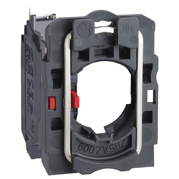 Bloque de contacto Schneider Electric, Negro, 1 NC, 22 mm, ZB5 - ZB5AZ1025