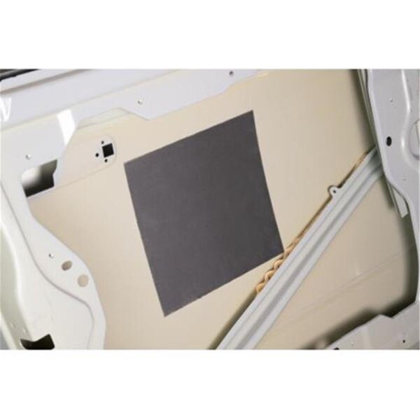 Captain Cold 36 x 54 in. Self-Adhering Paintable Sound Dampening Sheet, Black - CA3650379