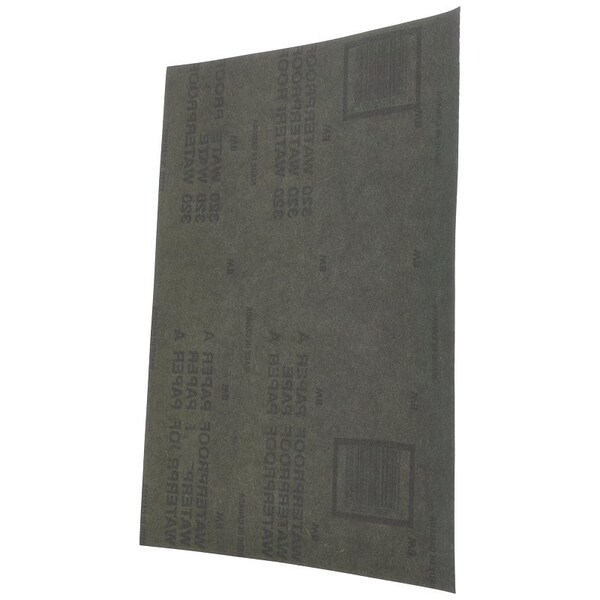 Norton Co 0 Sanding Sheet, 9 in L, 11 in W, 320A Grit, Extra Fine, Aluminum Oxide Abrasive - 1225