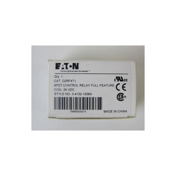 Relevador de hielo Eaton 4PDT 6A 24VDC bobina - D2RF4T1