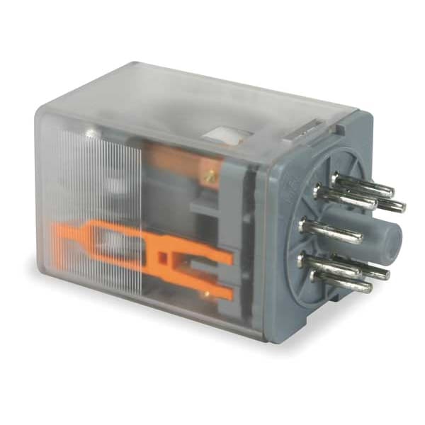 Relevador de propósito general Schneider Electric, 240V AC volts de bobina, Octal, 8 pines, DPDT - 8501KPR12V24