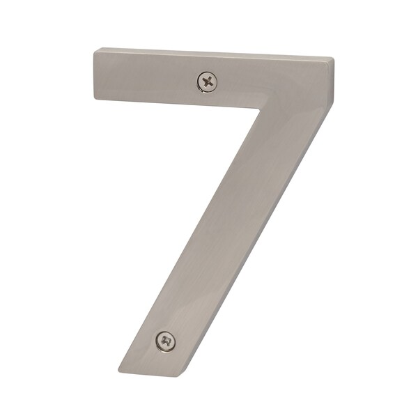 Sure-Loc Hardware Sure-Loc Hardware Zinc House Number 5, No. 7, Satin Nickel - HN5-7 15