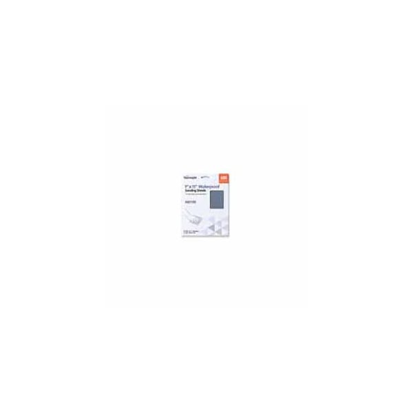 Sunmight Usa 9 IN. X 11 IN. Waterproof Sheets Grit 600, 5PK - 08118R