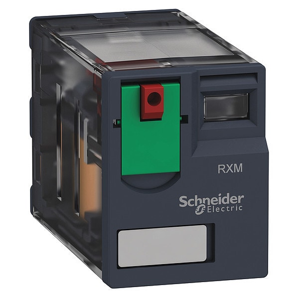 Relé de propósito general de Schneider Electric, 120V volts de bobina de CA, Cuadrado, 11 pines, 3PDT - RXM3AB1F7.