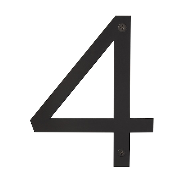 Sure-Loc Hardware Sure-Loc Hardware Stainless Steel House Number, 6, No. 4, Vintage Bronze - HNSS6-4 11P
