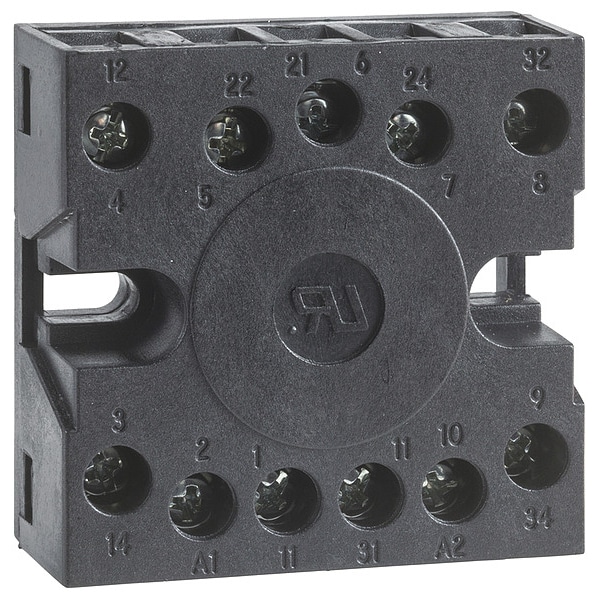 Schneider Electric Socket de Relevador, Octal, 11 Pines, 5 A - RE48ASOC11AR