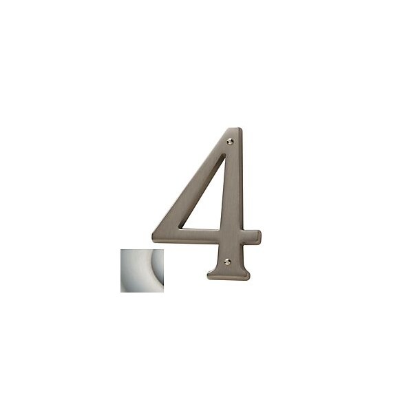 Baldwin Estate Lifetime Satin Nickel House Numbers - 90674.056.CD