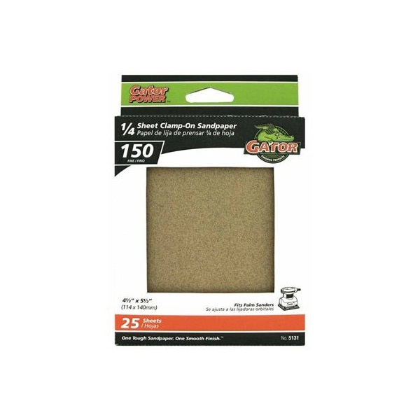 Gator Finishing 25PK 45x55 150G Sheet - 5131