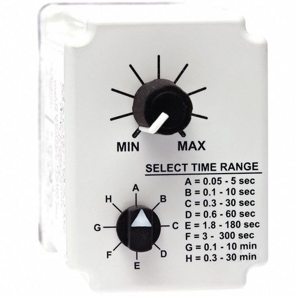 Retardo de Tiempo de Relevador Macromatic, 240VCA, 10A, DPDT, 0.05 seg. - TR-60621