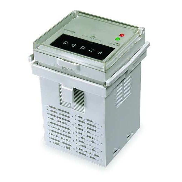 Relevador de Retardo de Tiempo Dayton, de 12 a 240VCA/VCD, 12A, SPDT - 1EJN7