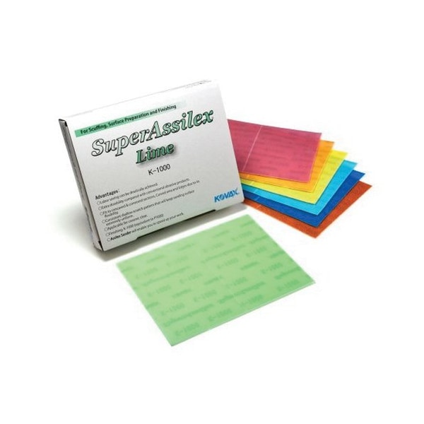 Eagle Abrasives Super Assilex Sheets- Peach, K-15005, 25PK - 191-2505