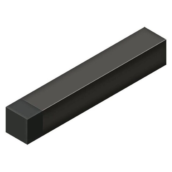 Deltana Modern Square Heavy Duty Door Bumper, Steel Oil Rubbed Bronze 4" - BDSS40U10B