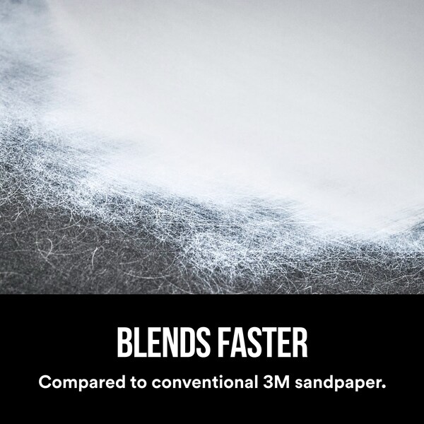 3M Blue Sandpaper, 3 2/3 in X 9 in, 600 G, 8 Sheet/Pack, 20PK - 31580-8