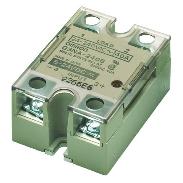 Relé de Estado Sólido Omron, Entrada 100-240VAC, Salida 24-240VAC - G3NA-220B-UTU AC100-240