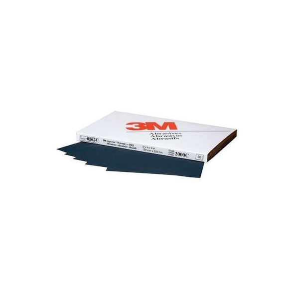 3M 02624, WETORDRY SHT, 434Q, 5-1/2X9,2000C, 50PK - 7000120122
