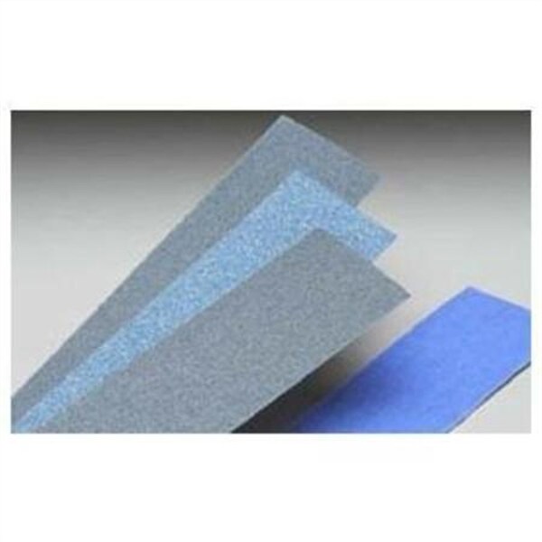 Norton Abrasives BlueMag Body File Sanding Sheets NorGrip VAC (40) Grit, 2-3/4" x 16" - 23618