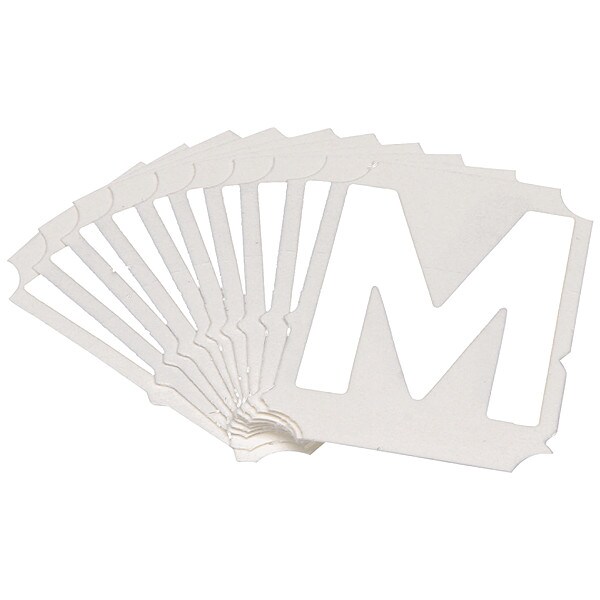 Brady Numbers and Letters Labels, PK 10 - 5080P-M