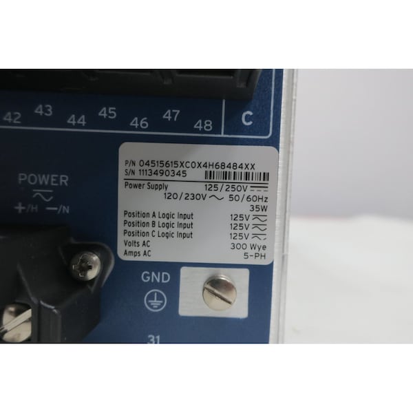 Relevador de Control Schweitzer 120230VCA 125250VCC - SEL-451 04515615XC0X4868484XX