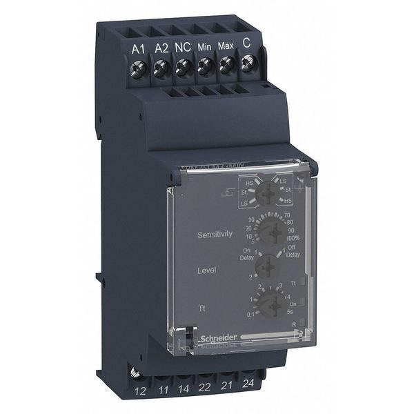 Relé de control de velocidad eléctrico de Schneider Electric, relés de control Harmony, 5A, 1 contacto normalmente abierto, 24...240V CA CC - RM35S0MW