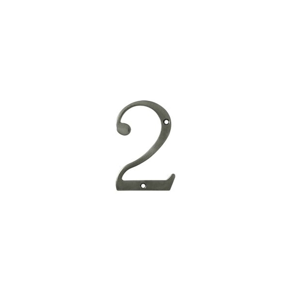 Deltana RN4-2U15A 4 House Number Antique Nickel, 10PK - RN4-2U15A-XCP10