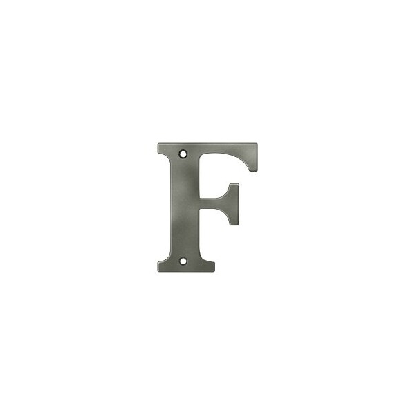 Deltana RL4F-15A Residential House Letter Antique Nickel, 10PK - RL4F-15A-XCP10