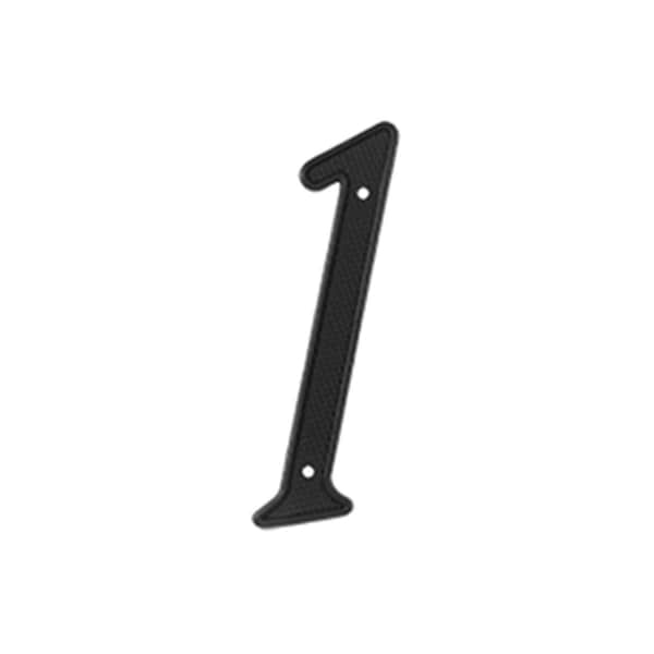 Patioplus 4 in. House Numbers, Black - Zinc - PA2667209