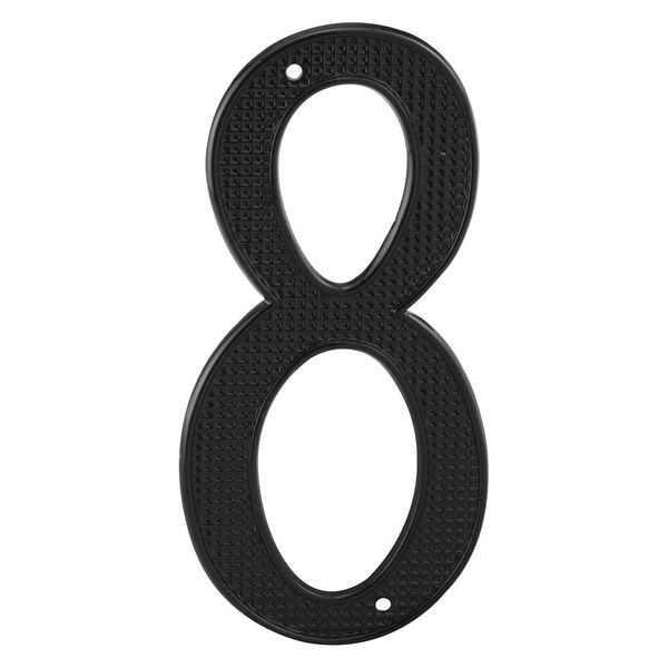 Primeline Tools 4 in. House Number 8, Diecast, Black Finish (2 Pack) - MP4118