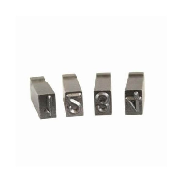 C.H. Hanson Number Stamp Set, 10Piece, Character Number 0 To 9 The 6 Is Also Used As 9, 12 In Character, 27641 - 27641