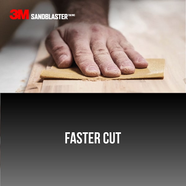 3M 3M Advanced Sanding Sheets w/ NO-SLIP GRIP Backing, 9 in x 11 in, 180 Grit, 20PK - 20180-G-4