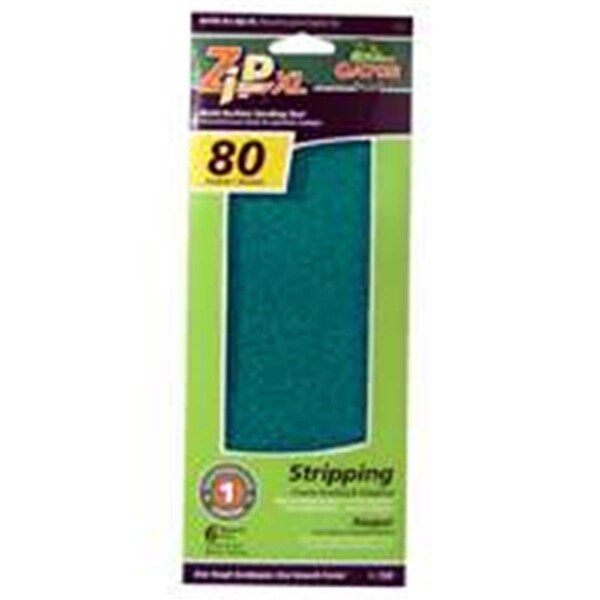 Gator Finishing 7242 Refill Sheet 80 Grit Zip Xl - 7554231
