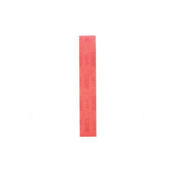 3M 3M Red Abrasive Hookit Sheet, 01180, 2 3/4 in x 16 1/2 in, P1505, 25PK - 7000119798