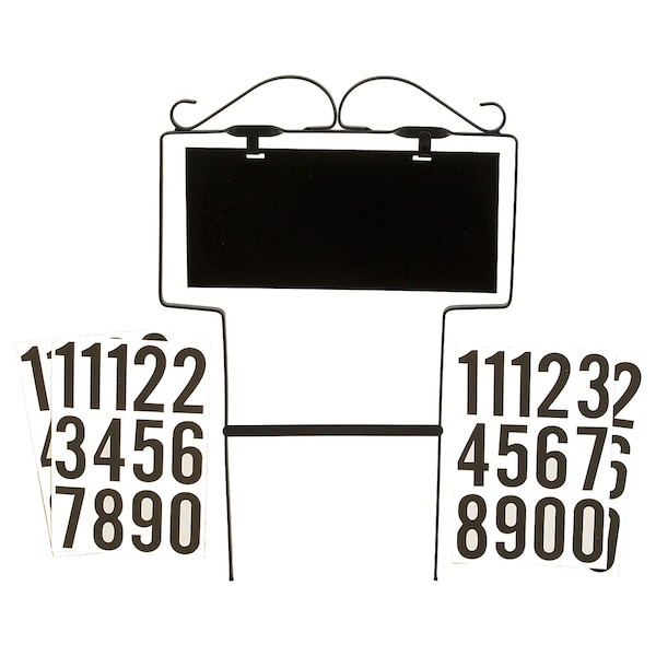 Hy-Ko House Number Kit Lawn Marker House Letters & Numbers, 5PK - A00251