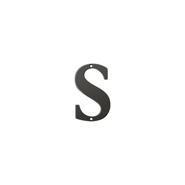 Deltana 4 Residential Letter S, 10PK - RL4S-10B-XCP10