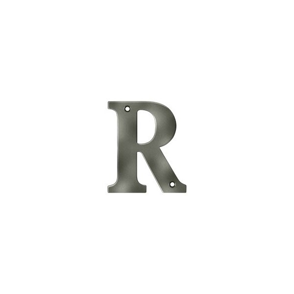 Deltana 4 Residential Letter R, 10PK - RL4R-15A-XCP10