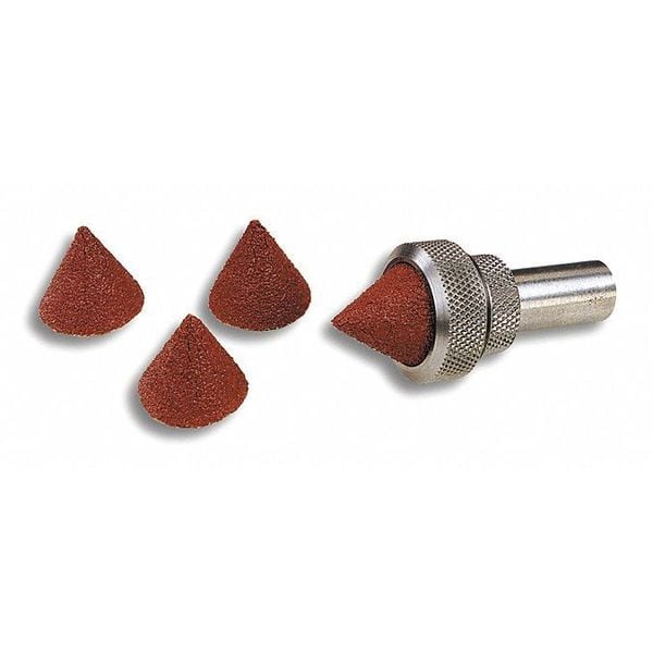 Superior Abrasives Center Laps, 3/4x60 deg., A/O, Grit 120 - A016074