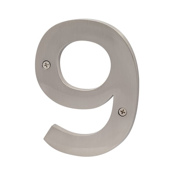Sure-Loc Hardware Sure-Loc Hardware Zinc House Number 5, No. 9, Satin Nickel - HN5-9 15