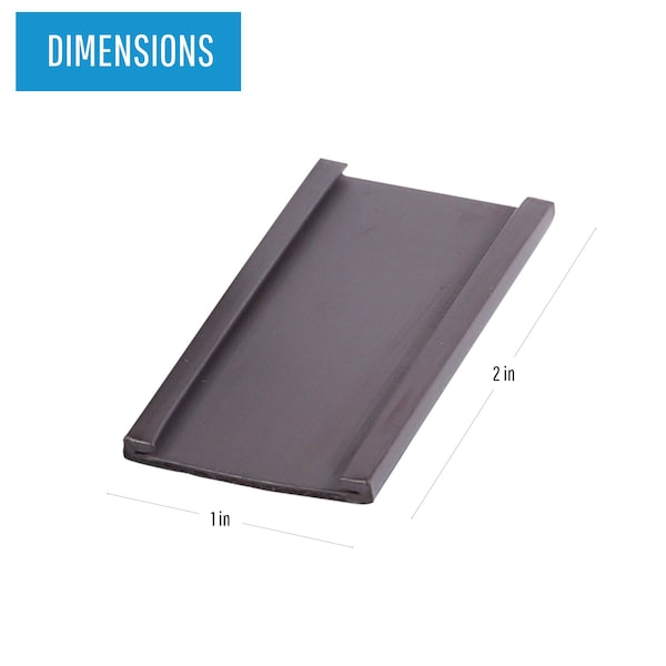 Mastervision Mastervision Pack of 25, Magnetic Data Card Holders, 1" x 2", Magnet Label Holders - FM1310
