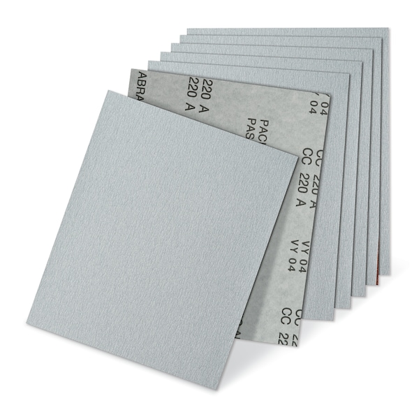 Cgw Abrasives Sanding Sheet, S13T, 9x11,180G, A, Wt., AO - 44855