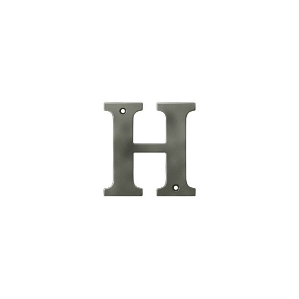 Deltana 4 Residential Letter H, 10PK - RL4H-15A-XCP10