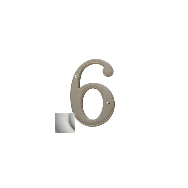 Baldwin Estate Lifetime Satin Nickel House Numbers - 90676.056.CD