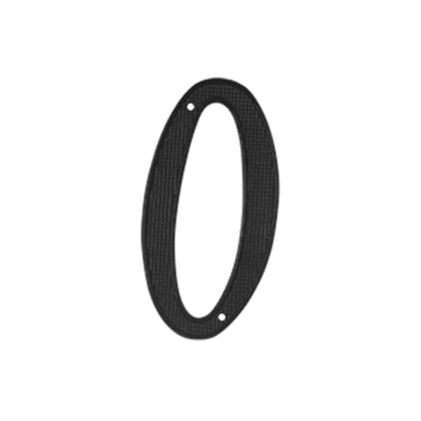 Patioplus 4 in. House Numbers, Black - Zinc - PA2667208